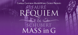 Faure Requiem & Schubert Mass in G