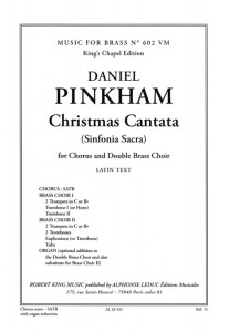 Holiday Festival, Pinkham Christmas Cantata